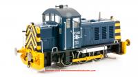 2936 Heljan Class 07 Diesel number 07 012 in BR Blue with wasp stripes